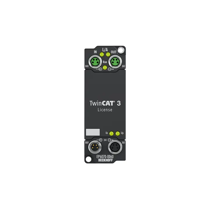 EP6070-0060 | EtherCAT Kutusu, TwinCAT 3.1 için lisans anahtarı