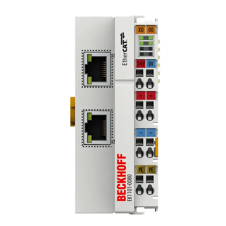 EK1101-0080 | ID anahtarlı EtherCAT Bağlayıcı, Hızlı Sıcak Bağlantı
