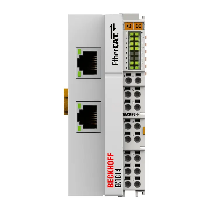 EK1814 | Entegre dijital giriş/çıkışlara sahip EtherCAT Coupler