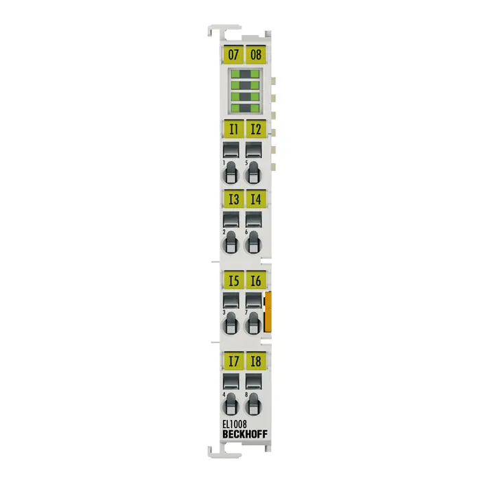 EL1008 | EtherCAT Terminali, 8 kanallı dijital giriş, 24 V DC, 3 ms