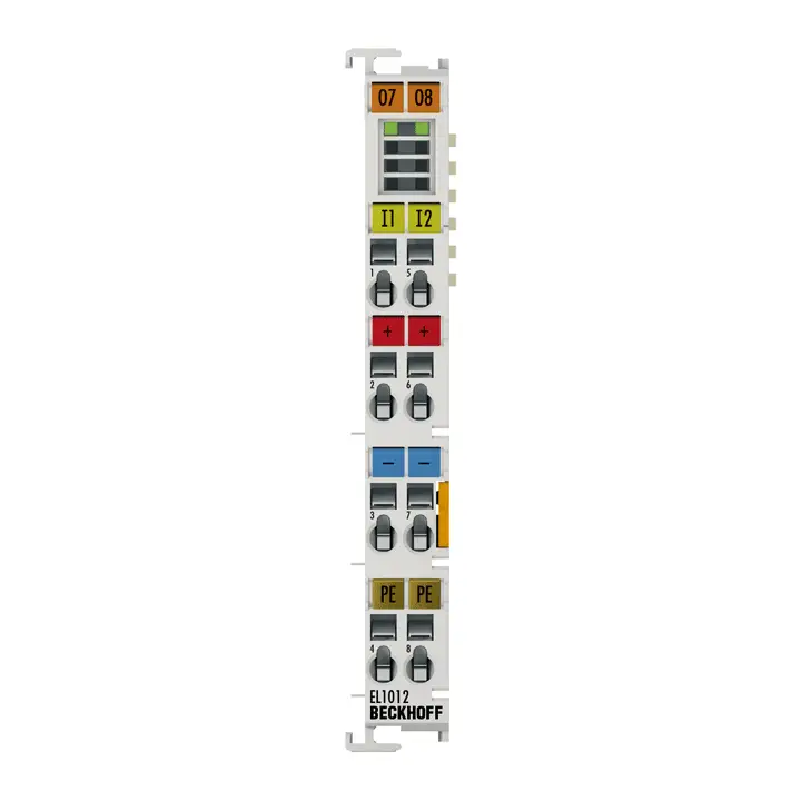 EL1012 | EtherCAT Terminali, 2 kanallı dijital giriş, 24 V DC, 10 µs