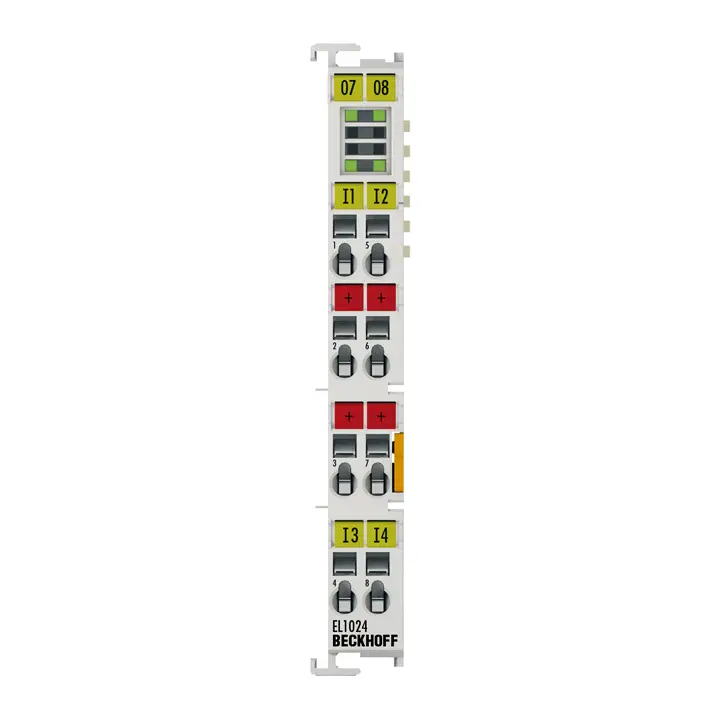 EL1024 | EtherCAT Terminali, 4 kanallı dijital giriş, 24 V DC, 3 ms, tip 2