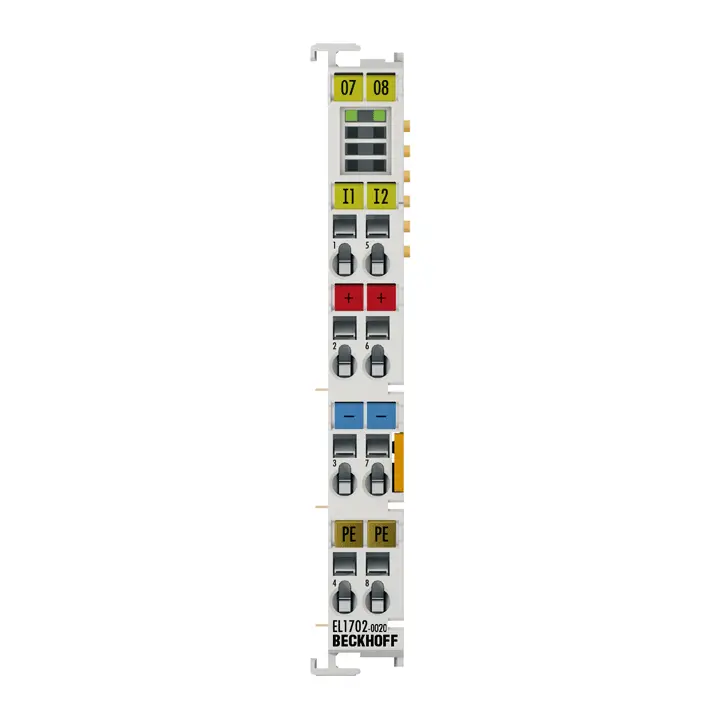 EL1702-0020 | EtherCAT Terminali, 2 kanallı dijital giriş, 220 V DC, 3 ms