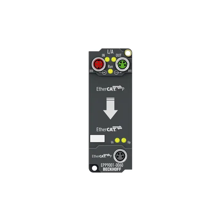 EPP9001-0060 | EtherCAT P/EtherCAT konektörü, güç aktarımı ile