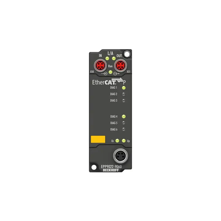 EPP9022-9060 | EtherCAT P Kutusu, gerilim tanılama özellikli, TwinSAFE SC