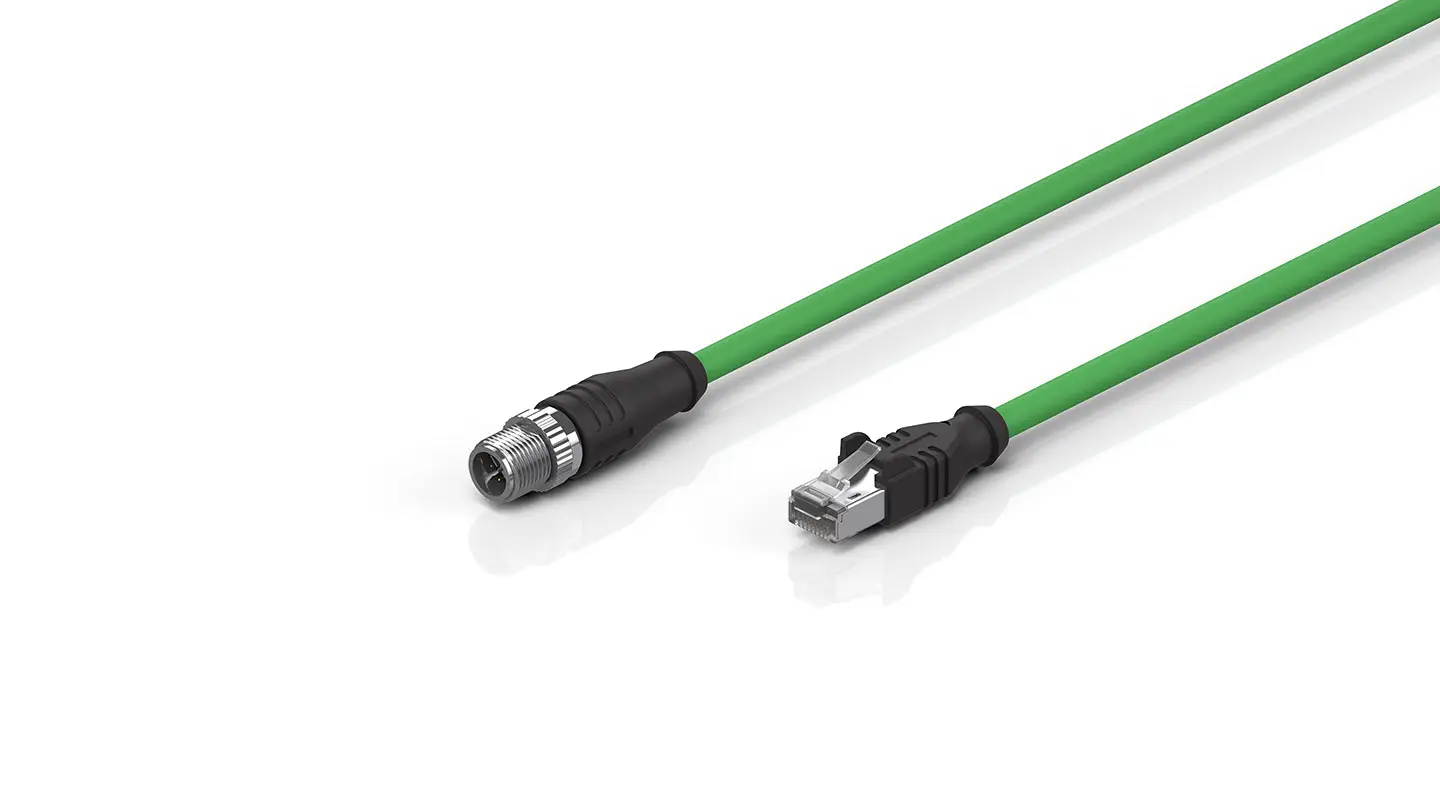ZK1096-8191-4xxx | Endüstriyel Ethernet/EtherCAT kablosu, Cat.7, PUR, 4 x 2 x AWG26, çekme zincirine uygun